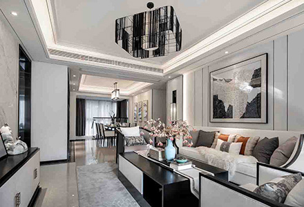 北京西山甲一號新中式風(fēng)格軟裝設計