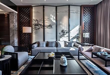 北京彼岸香醍中式風(fēng)格別墅裝修設計