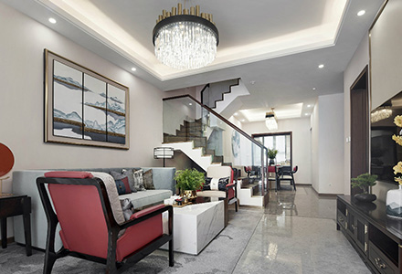 北京金科王府新中式風(fēng)格軟裝設計