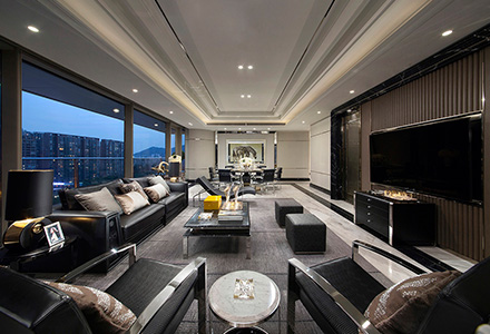 北京城建·世華龍樾輕奢風(fēng)格軟裝設計