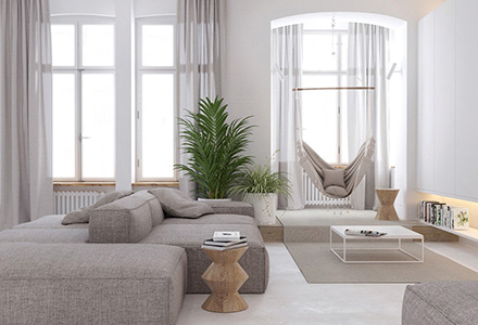 北京長(cháng)安太和極簡(jiǎn)風(fēng)格軟裝設計