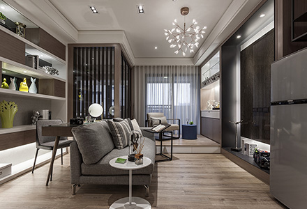 北京首城瓏璽北歐風(fēng)格別墅裝修設計
