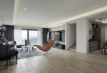 北京麗春湖院子現代風(fēng)格別墅裝修設計