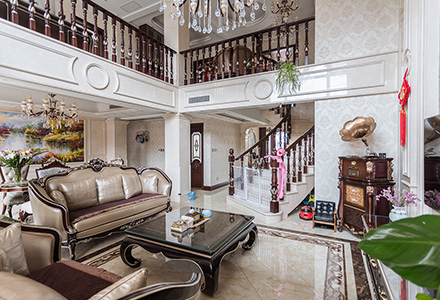 北京金科王府新古典風(fēng)格別墅裝修設計