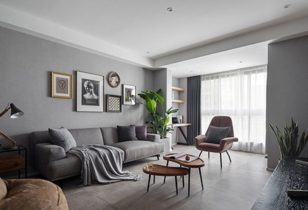 北京中國鐵建·花語(yǔ)金郡北歐風(fēng)格軟裝設計