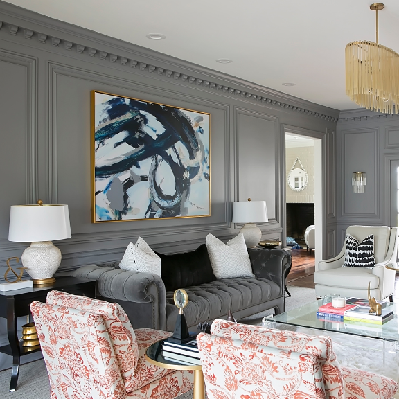 如何搭配華麗的客廳